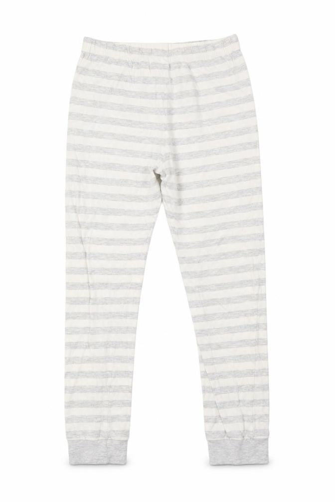F&F Girls White Striped   Pyjama Pants Size 10-11 Years