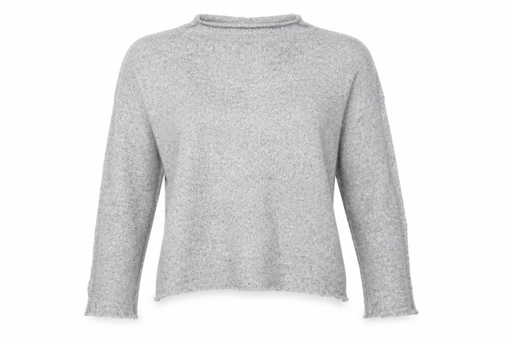 Front view of Zara women’s green jumper, size S