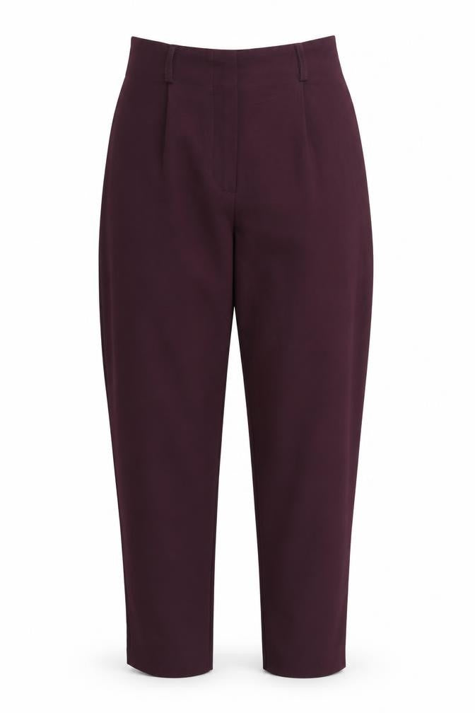 New Look Womens Purple   Dress Pants Trousers Size 8 L26 in