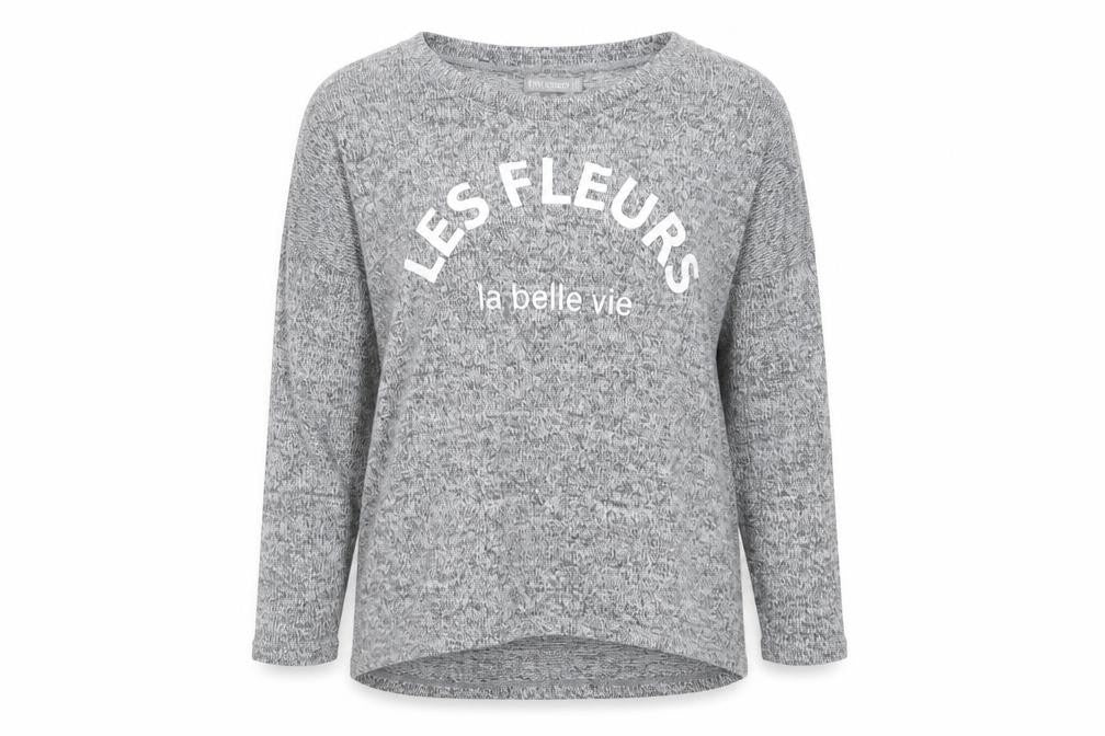 Front view of 6ixty 8ight women’s grey jumper, size L