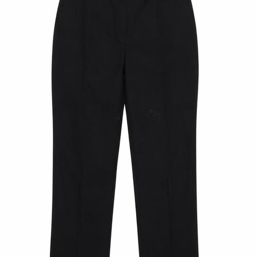 M&S Womens Black   Trousers  Size 10 L25 in