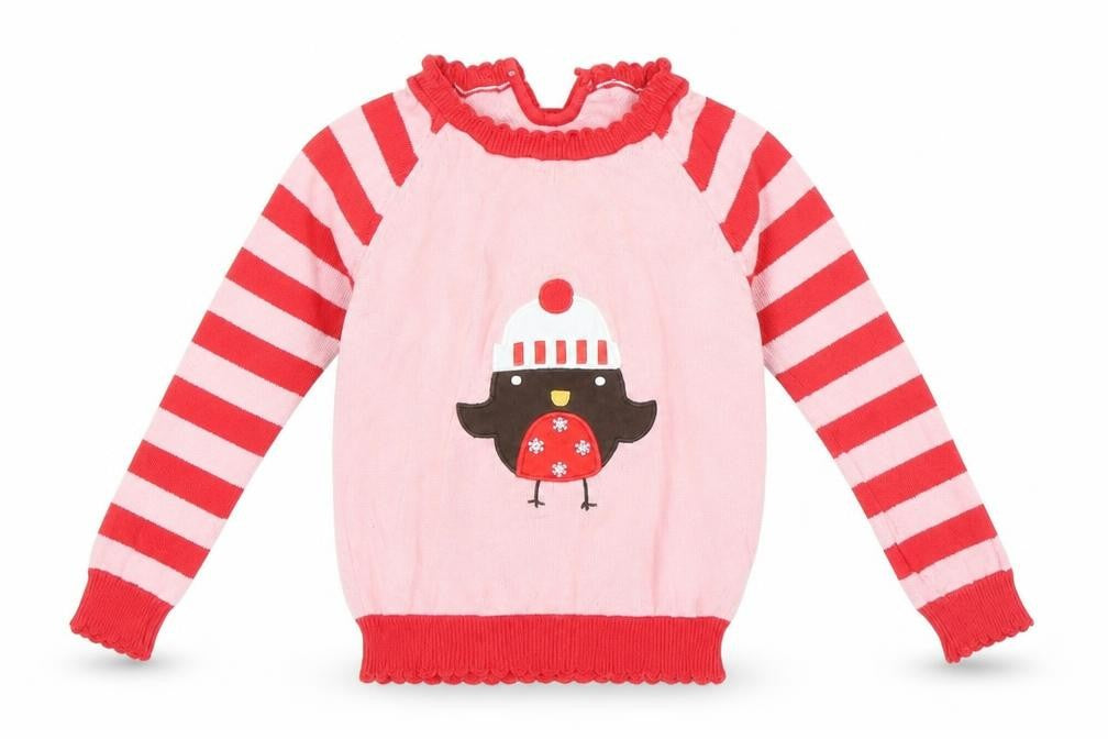 Front view of Tu Baby Multicoloured Basic T-Shirt, size 6-9, Months - robin