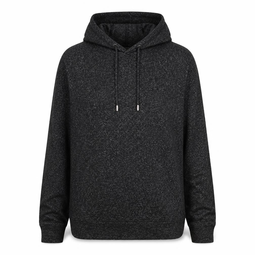 Front view of F&F women’s grey pullover hoodie, size UK 6