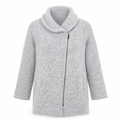 Bonmarché Womens Grey   Jacket Coatigan Size XS