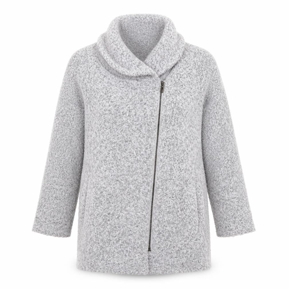 Bonmarché Womens Grey   Jacket Coatigan Size XS