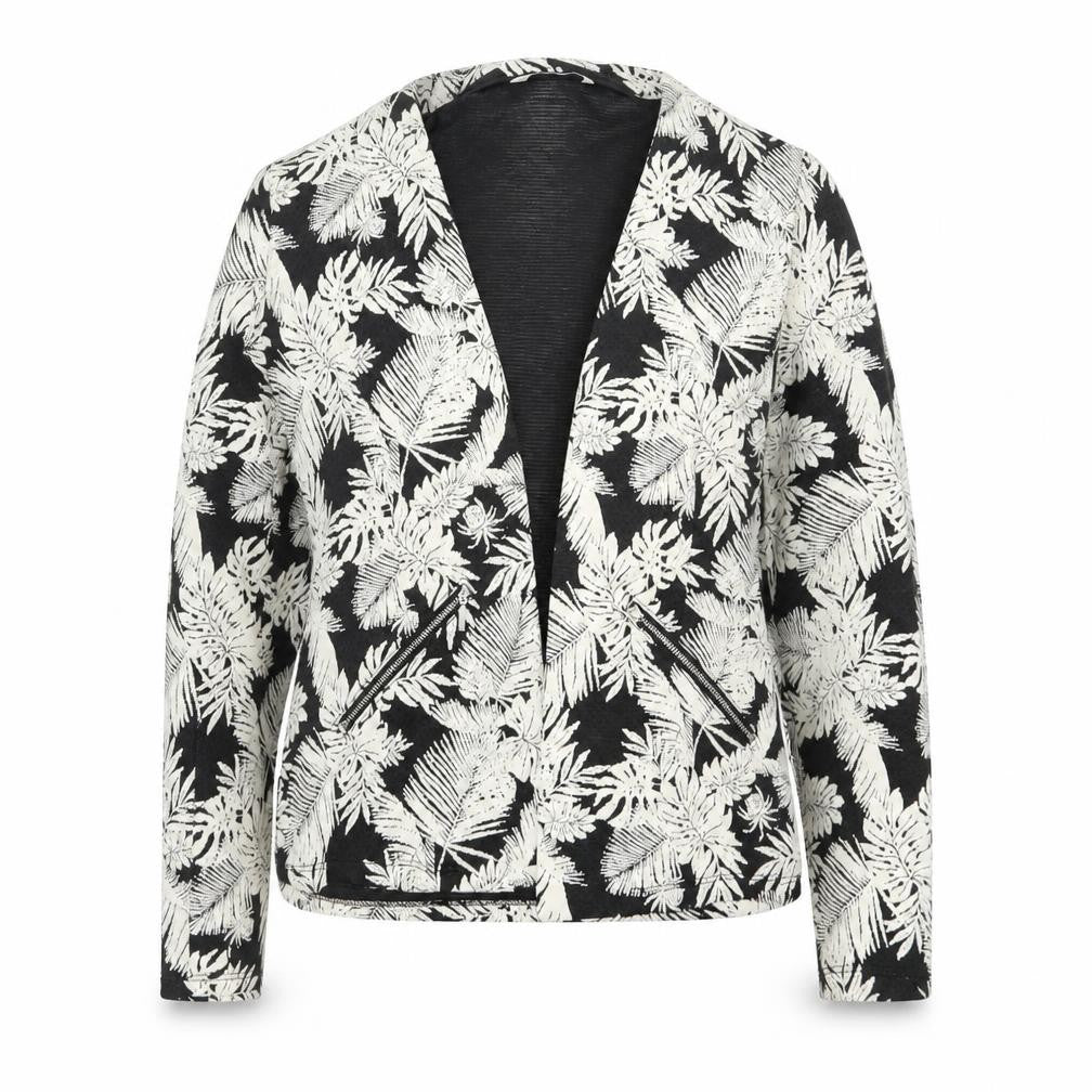 Front view of George women’s black jacket, size UK 10