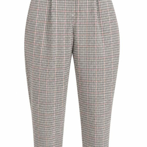 New Look Womens Black Houndstooth  Trousers  Size 10 L23.5 in
