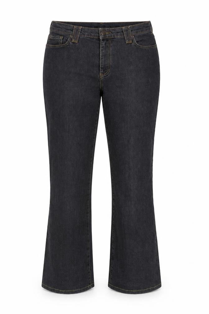 Cecil Womens Black  Denim Bootcut Jeans Size 33 in L29 in