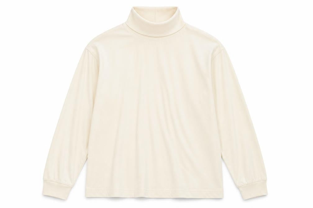 Front view of Revival girls’ beige basic t-shirt, size 14-15, years