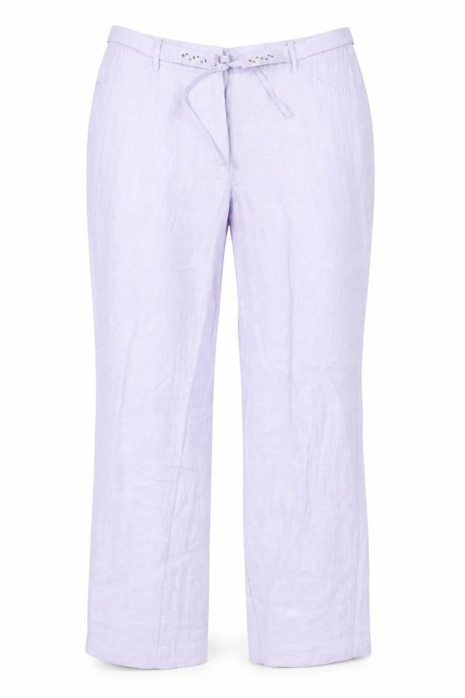 Lebek Womens Purple   Trousers  Size 36 L26 in