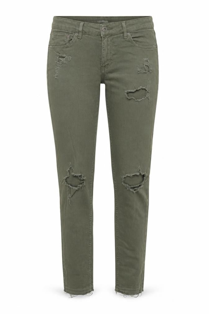 Denim Womens Green   Skinny Jeans Size 29 L32 in