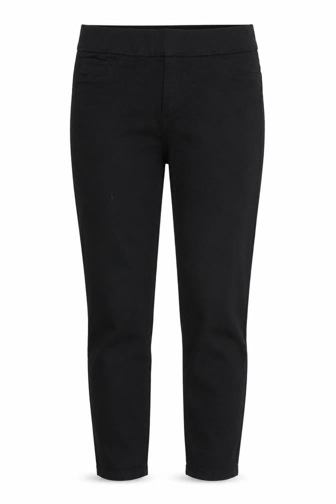 DENIM&CO Womens Black   Skinny Jeans Size 12 L26 in - stretch waistband