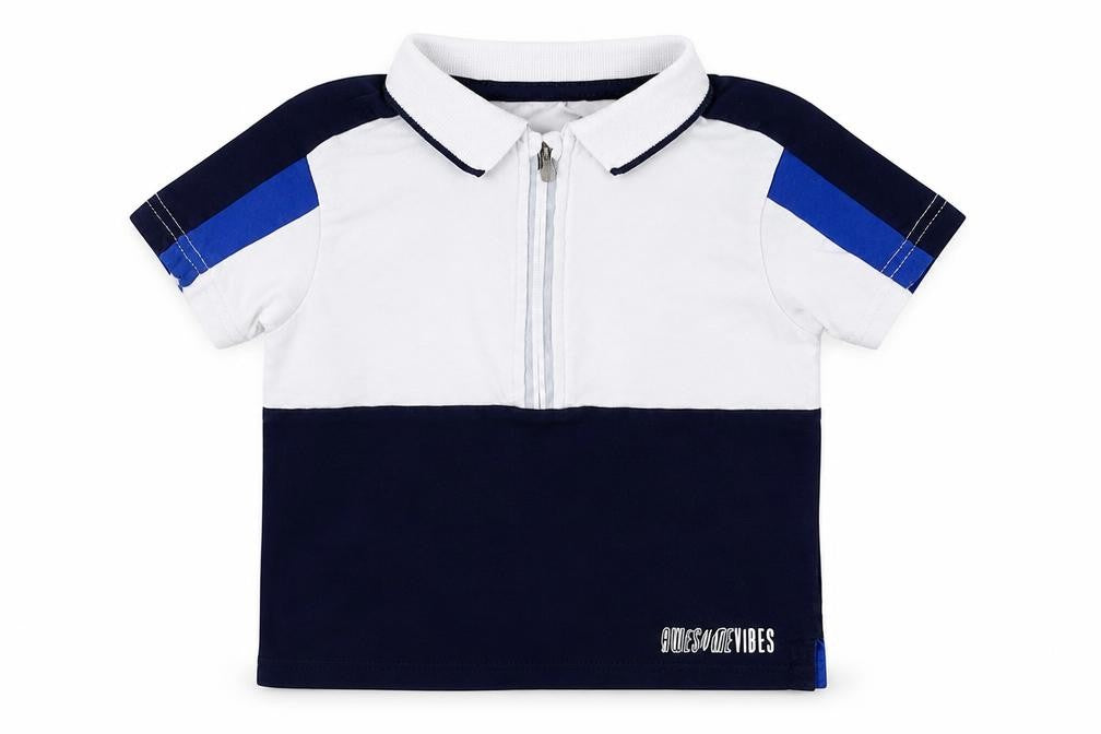 Front view of George Baby Multicoloured Basic Polo, size 18-24, Months