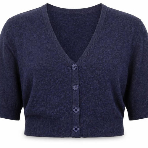 La Redoute Womens Blue  Knit Cardigan Jumper Size 16