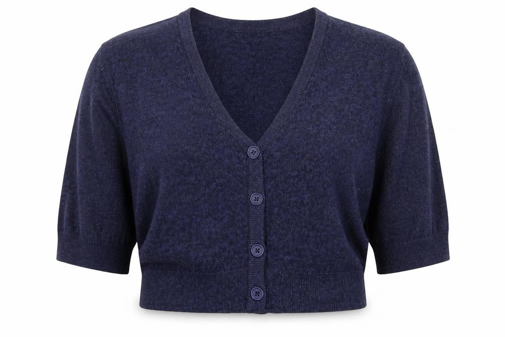 La Redoute Womens Blue  Knit Cardigan Jumper Size 16