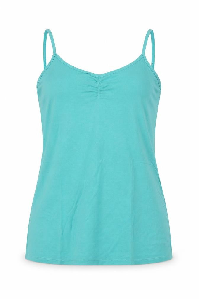 Front view of Marks & Spencer women’s green camisole blouse, size L