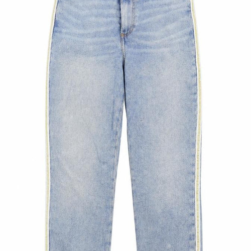 Denim Co Womens Blue   Straight Jeans Size 8 L25.5 in