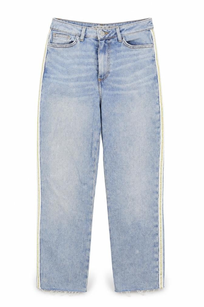 Denim Co Womens Blue   Straight Jeans Size 8 L25.5 in
