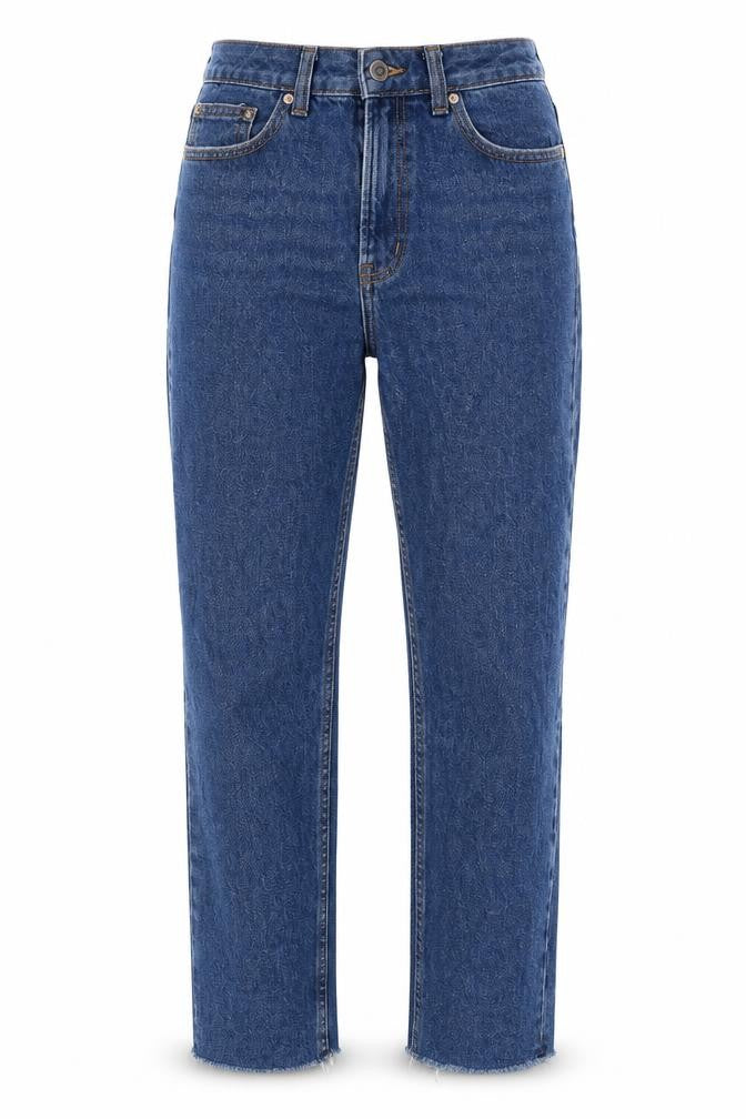 Denim Co Womens Blue   Straight Jeans Size 10 L25.5 in