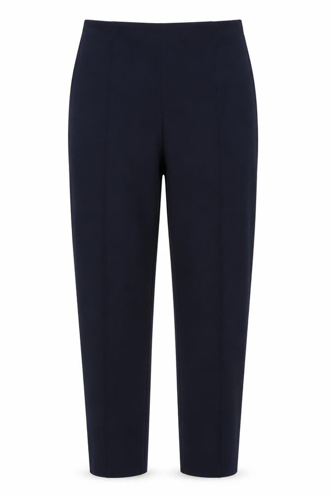 Front view of Autonomy women’s blue trousers, size UK 12, 28.5-inch leg