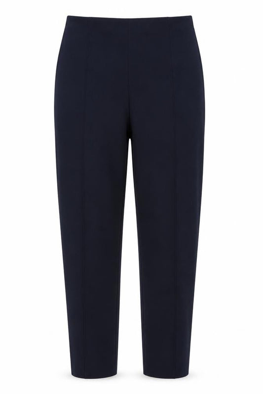 Front view of Autonomy women’s blue trousers, size UK 12, 28.5-inch leg