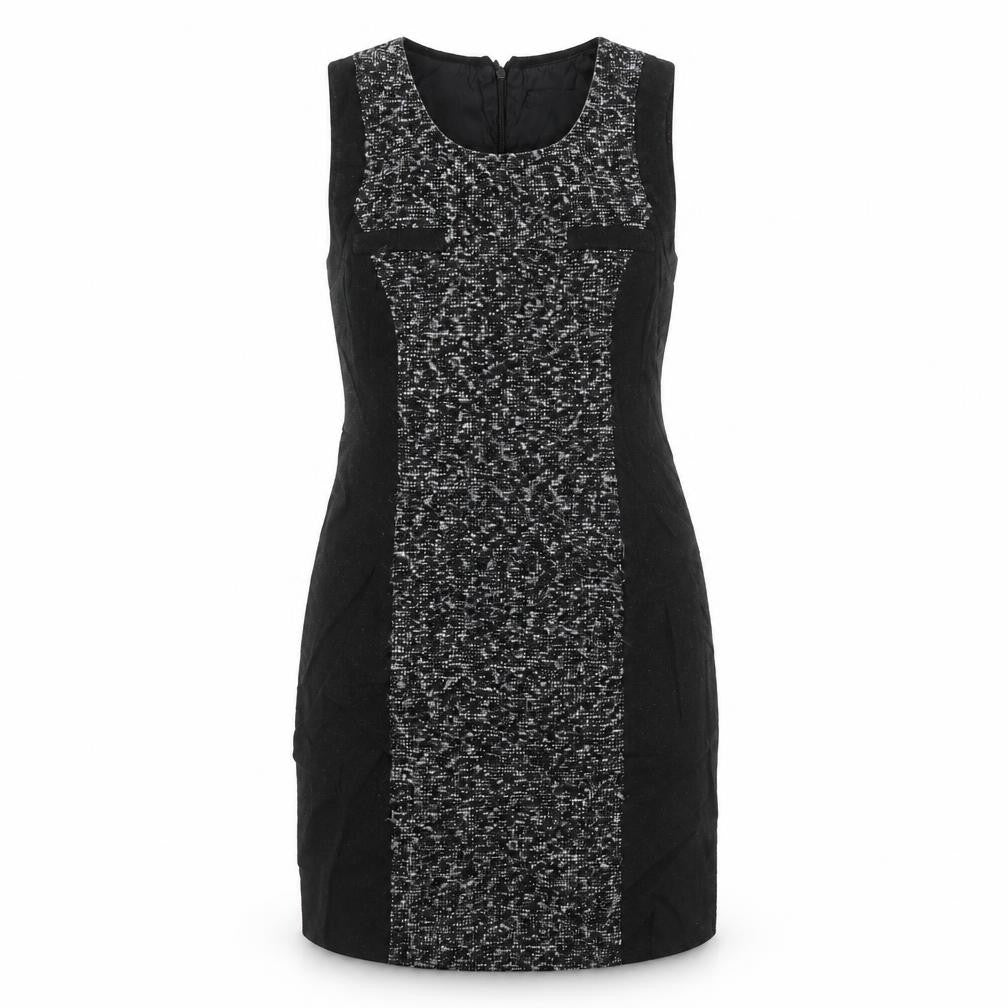 Front view of Frime women’s grey pencil dress, size S