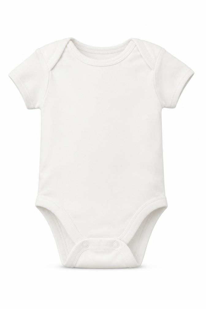 George Baby White   Babygrow One-Piece Size Newborn
