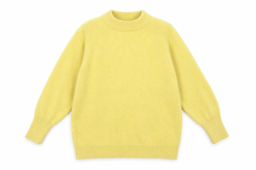 Front view of Edited women’s green jumper, size UK 6
