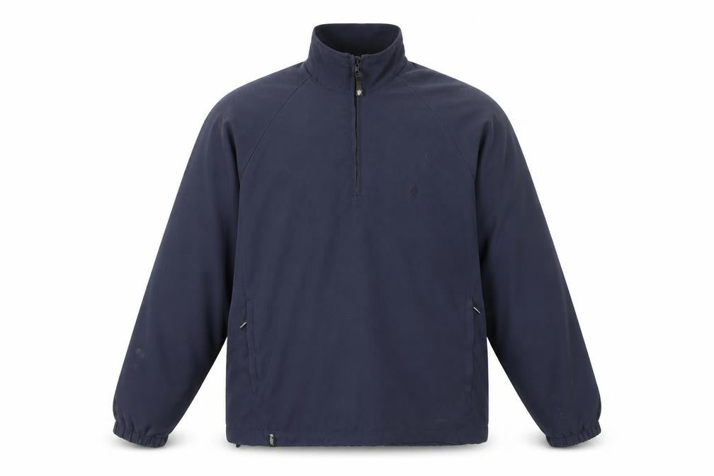 Front view of Marks & Spencer men’s blue jacket coat, size M, - view from