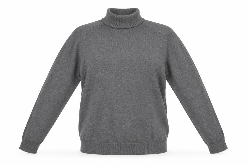 Front view of Selected Homme women’s grey jumper, size M