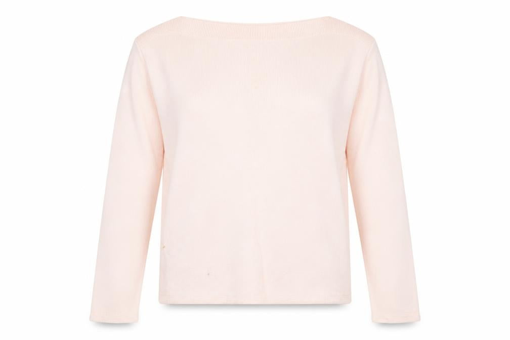 Front view of RESERVED women’s pink jumper, size L