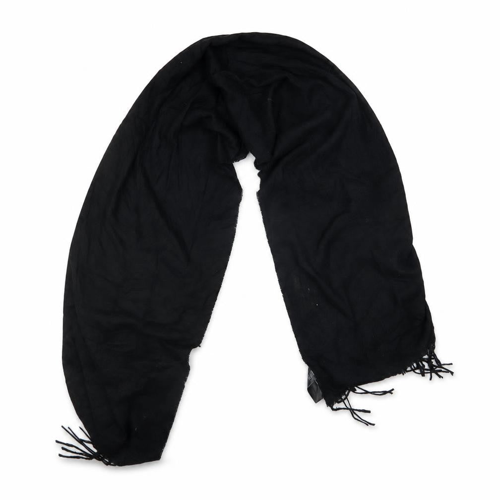 Front view of F&F women’s black shawl/wrap