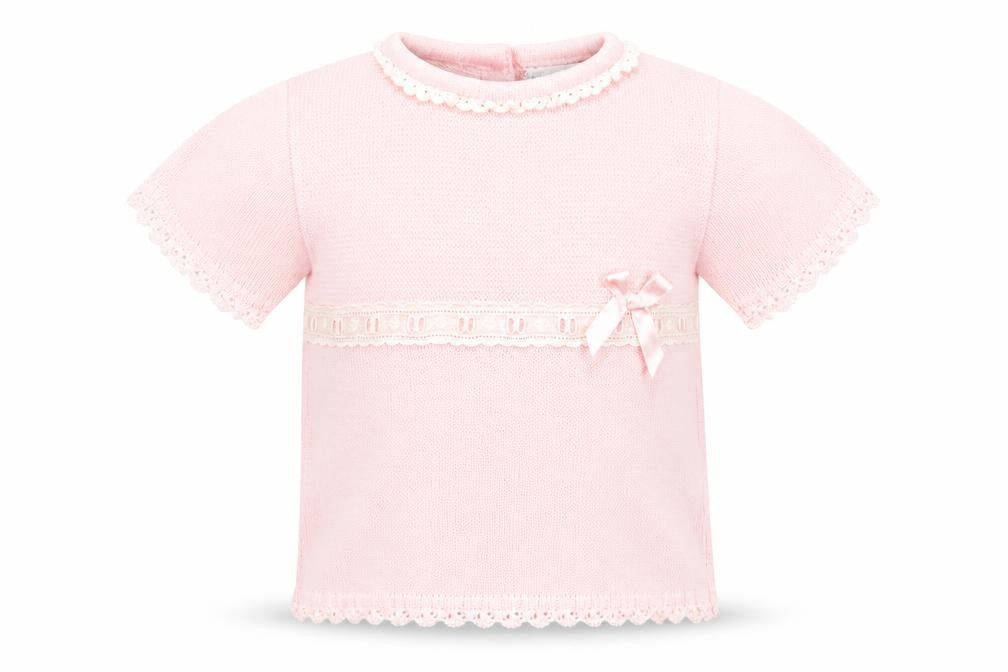 bluesbaby Girls Pink   Pullover Jumper Size 9-12 Months