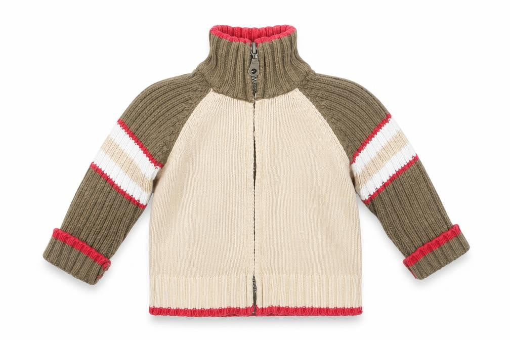 Early days Baby Beige   Full Zip Jumper Size 6-9 Months