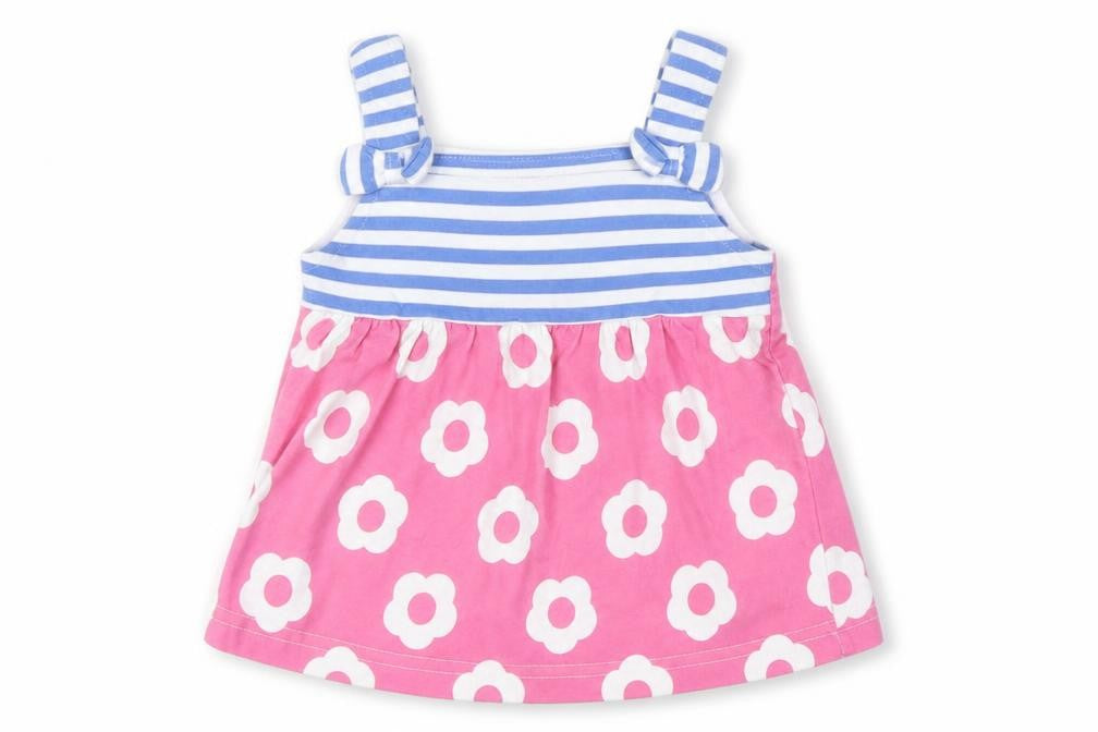 BlueZoo Baby Pink Floral  A-Line  Size 3-6 Months