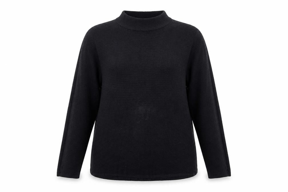 Front view of Vera Moda women’s black jumper, size XL
