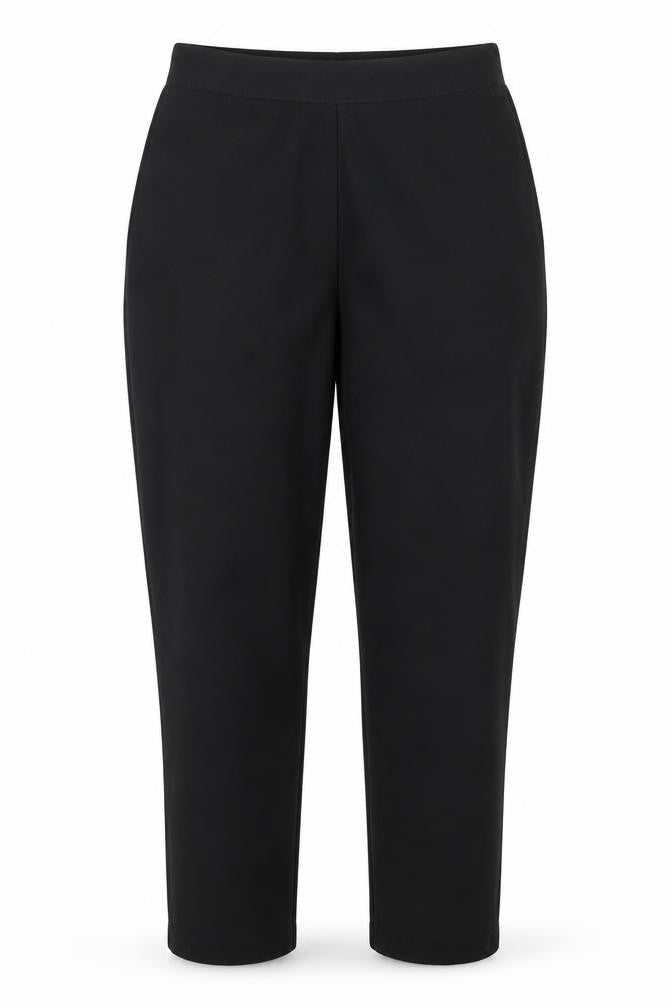 Preworn Womens Black   Trousers  Size 14 L24 in
