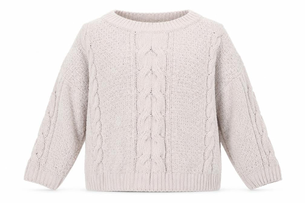 Front view of New Look women’s pink jumper, size S