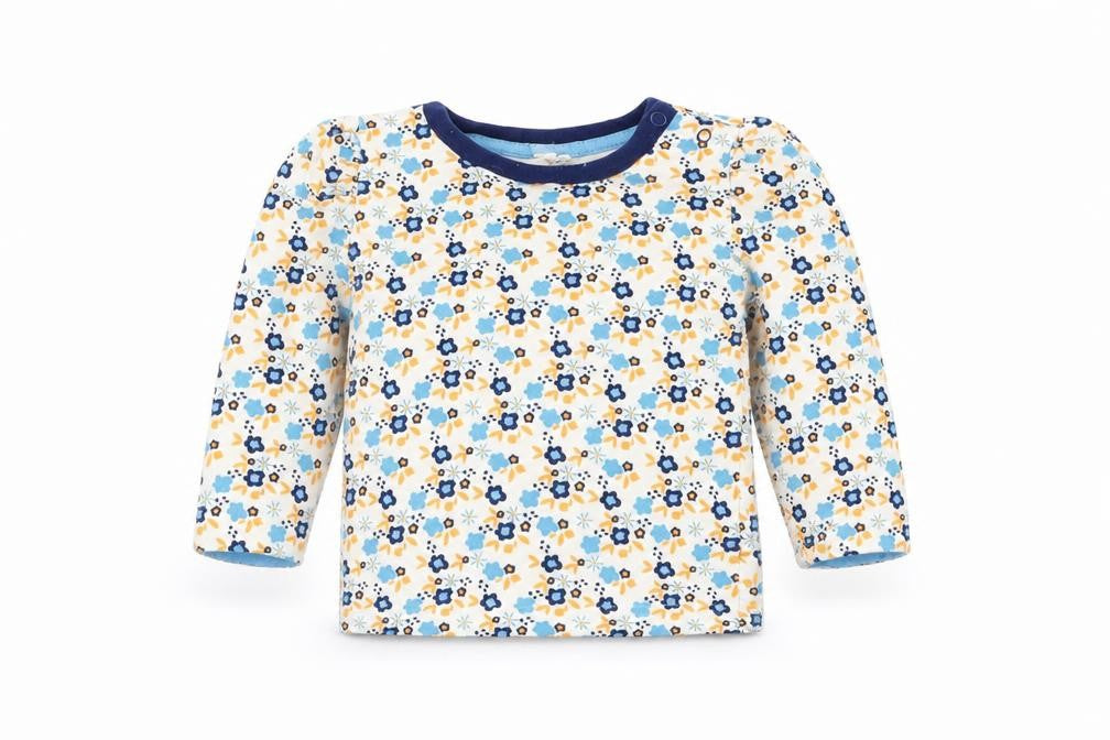blade and rose Girls Multicoloured Floral  Basic T-Shirt Size 6-9 Months
