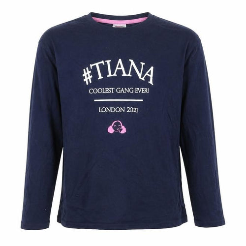 George Girls Blue   Basic T-Shirt Size 10-11 Years  - #tiana