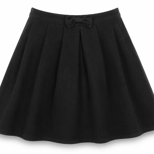 George Girls Black   Pleated Skirt Size 9 Years