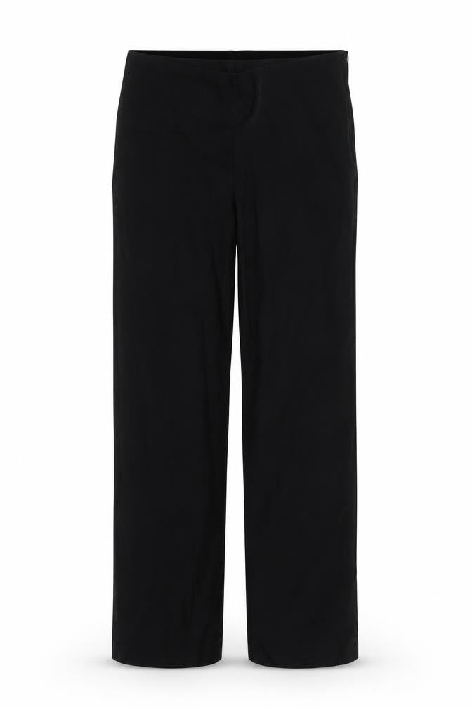 George Girls Black   Cropped Trousers Size 13 Years