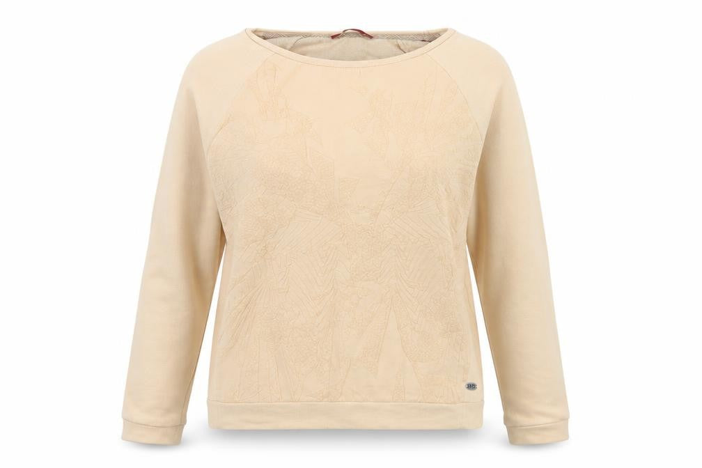 Front view of EDC women’s orange jumper, size XS