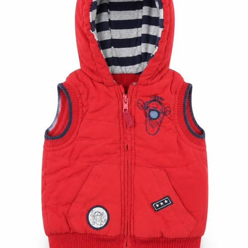 George Baby Red   Gilet Coat Size 3-6 Months  - Disney