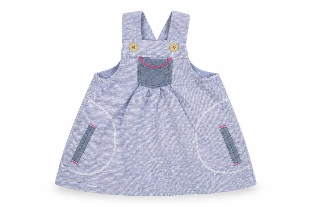 Front view of Next Baby Blue A-Line, size 0-3, Months