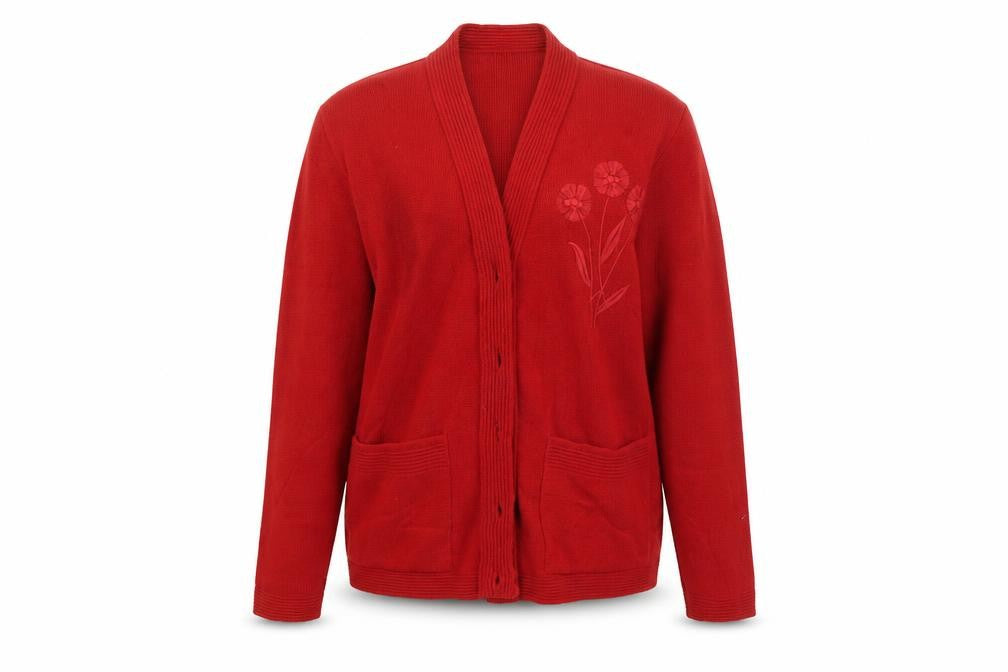 Care Womens Red   Pullover Jumper Size S