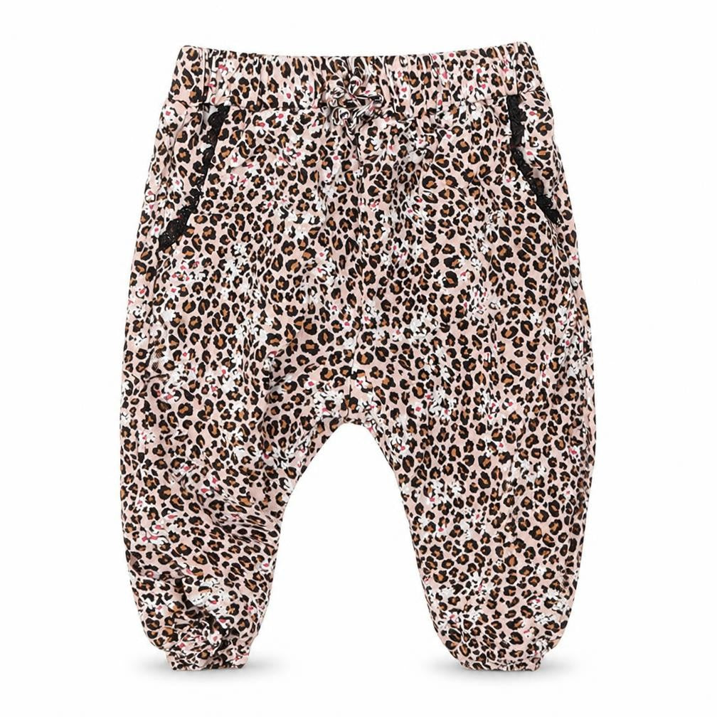 Front view of Primark boys’ multicoloured leggings, size 6-9, months