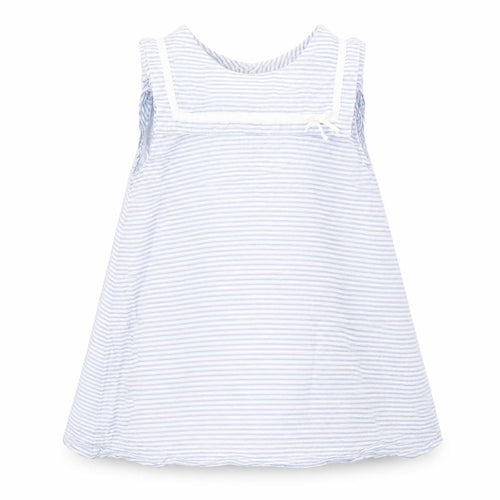 M&S Girls Multicoloured Striped  A-Line  Size 6-9 Months