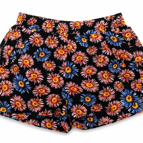 Hearts & Bows Womens Multicoloured Floral  Sweat Shorts Size 8