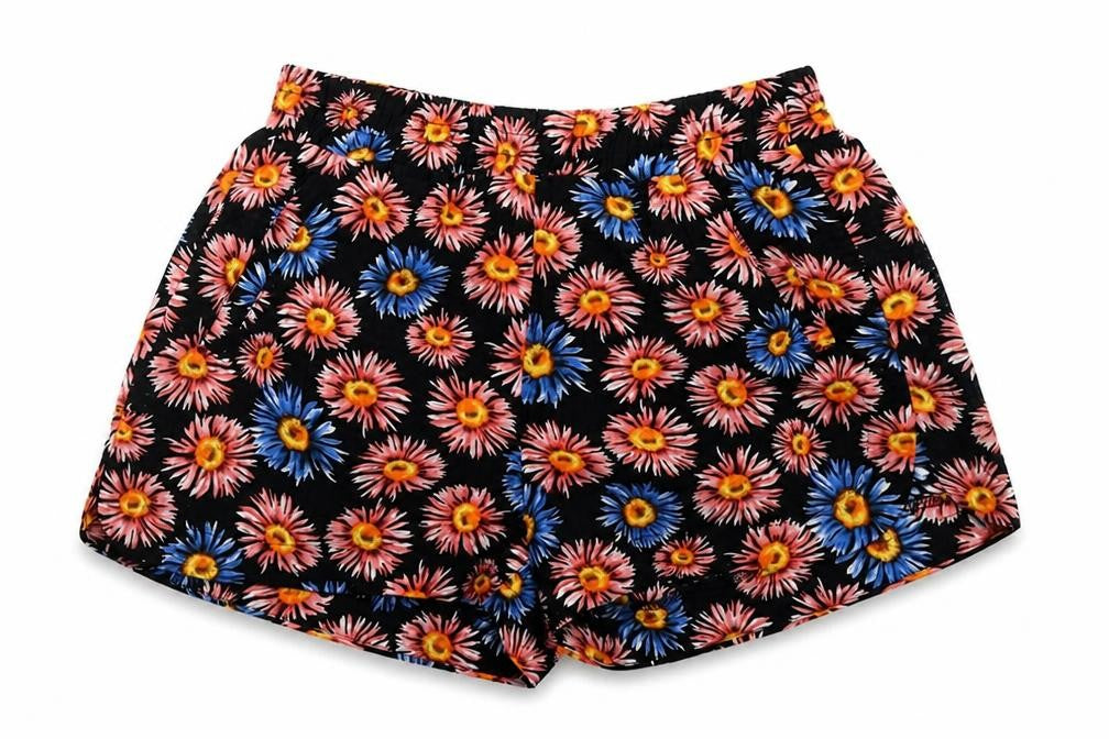 Hearts & Bows Womens Multicoloured Floral  Sweat Shorts Size 8